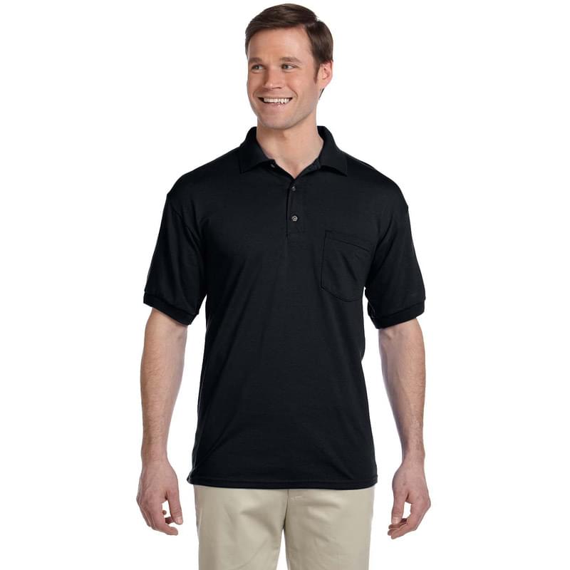 Adult 50/50 Jersey Polo with Pocket