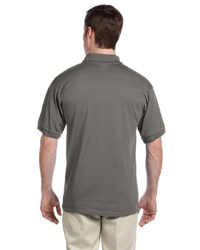 Adult Jersey Polo with Pocket