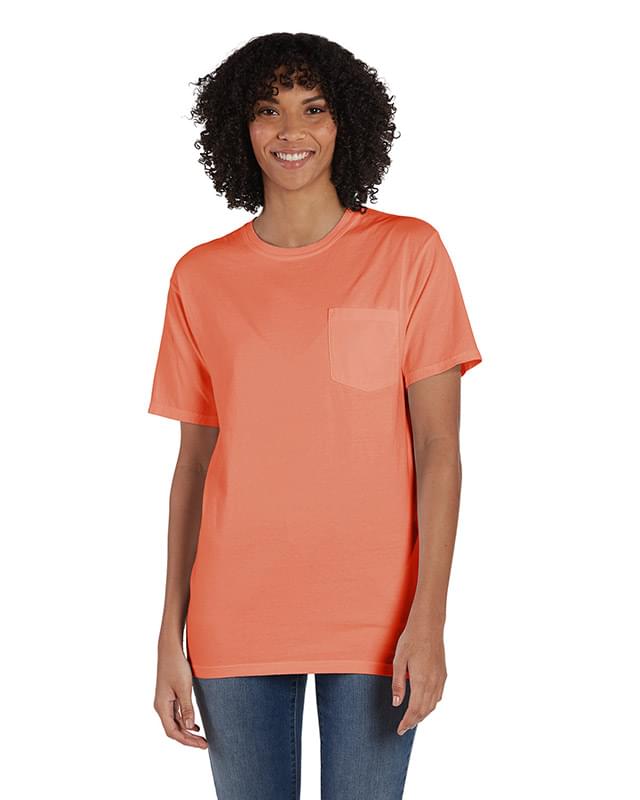Unisex Garment-Dyed T-Shirt with Pocket