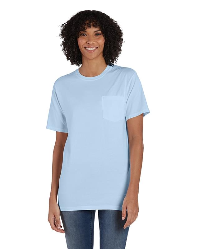 Unisex Garment-Dyed T-Shirt with Pocket