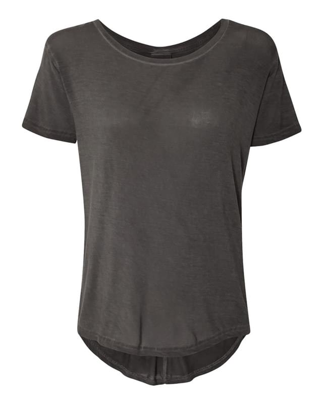 Ladies' Oasis Drop Tail T-Shirt