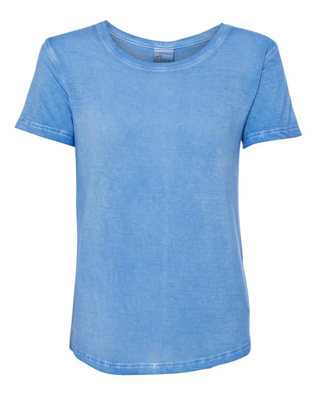 Ladies' Oasis Drop Tail T-Shirt