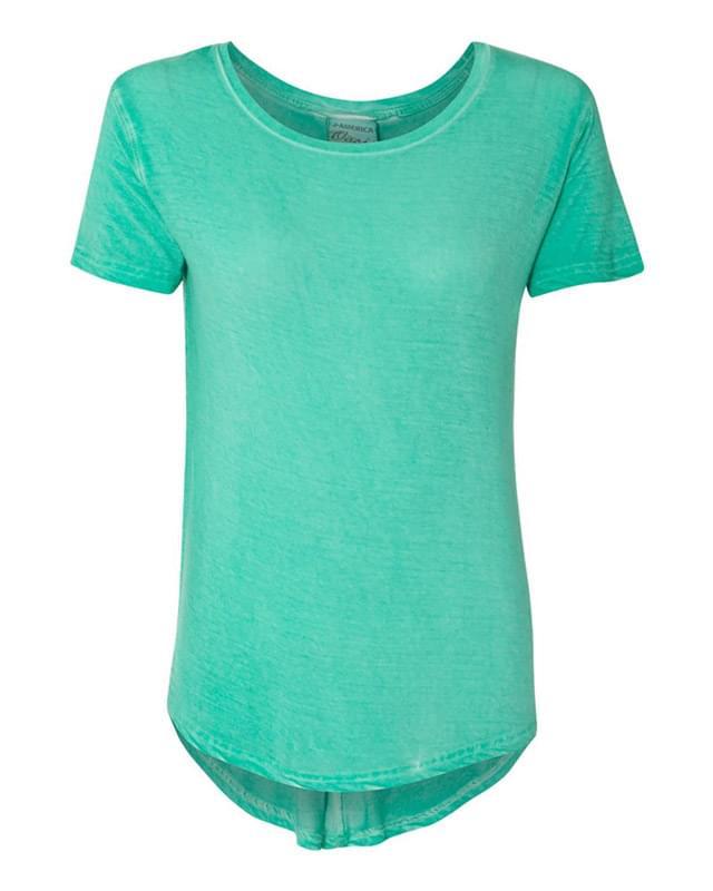 Ladies' Oasis Drop Tail T-Shirt