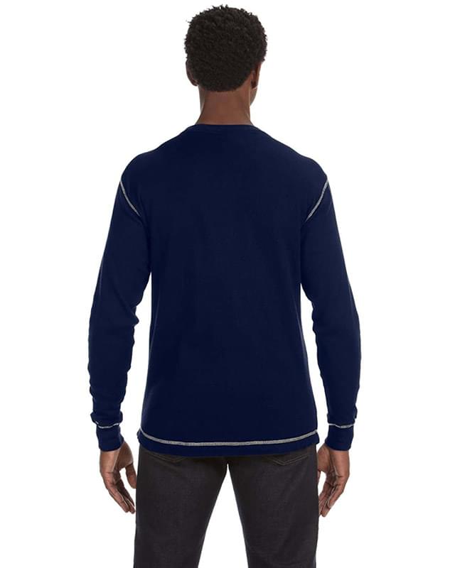 Men's Vintage Long-Sleeve Thermal T-Shirt