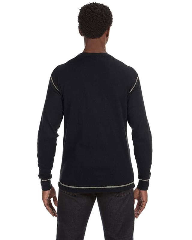 Men's Vintage Long-Sleeve Thermal T-Shirt