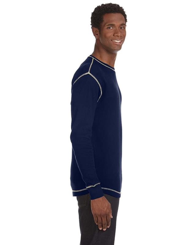 Men's Vintage Long-Sleeve Thermal T-Shirt