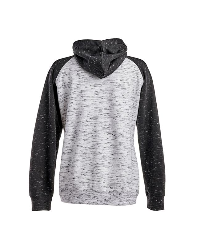Ladies' Mlange Fleece 2-Tone Full-Zip Hooded Sweatshirt Ladies' Mlange Fleece 2-Tone Full-Zip Hooded Sweatshirt