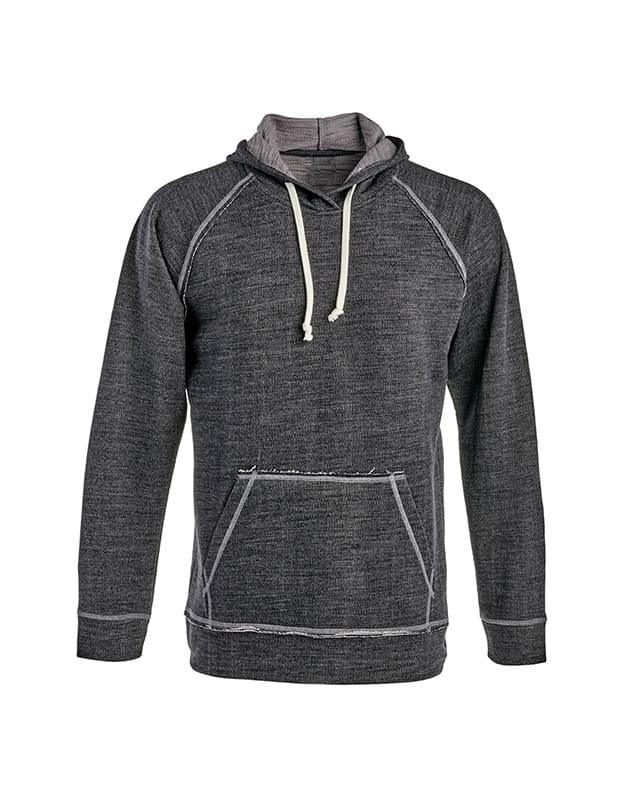 Adult Shore French Terry Lapover Hooded Sweatshirt Adult Shore French Terry Lapover Hooded Sweatshirt