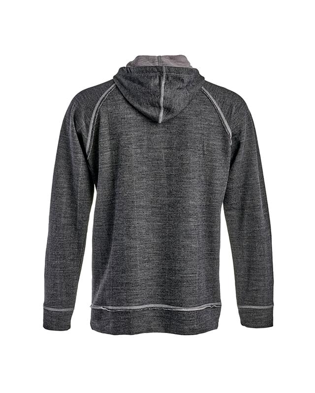 Adult Shore French Terry Lapover Hooded Sweatshirt Adult Shore French Terry Lapover Hooded Sweatshirt