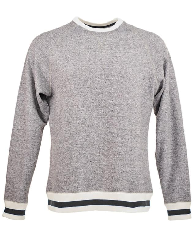 Adult Peppered Fleece Sweatshirt