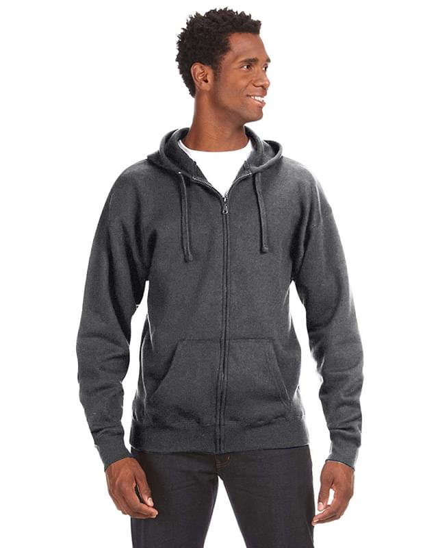 Adult Premium Full-Zip Fleece Hooded Sweatshirt