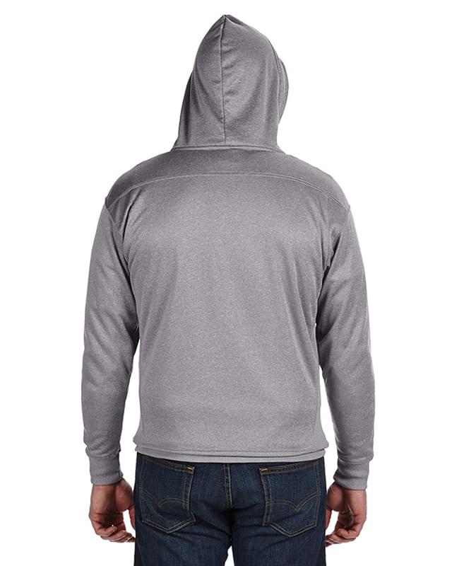 Adult Sport Lace Poly Hooded Sweatshirt