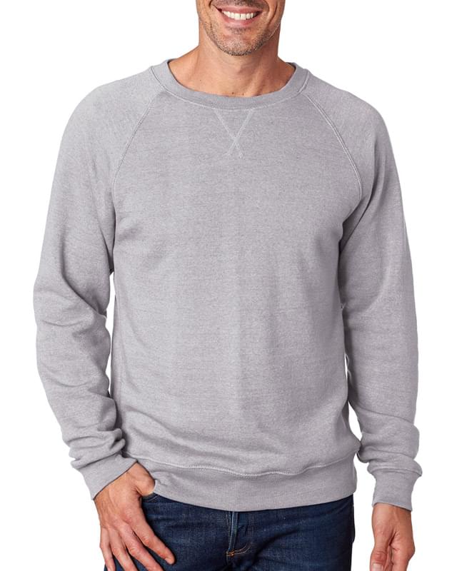 Adult Tri-Blend Fleece Crew