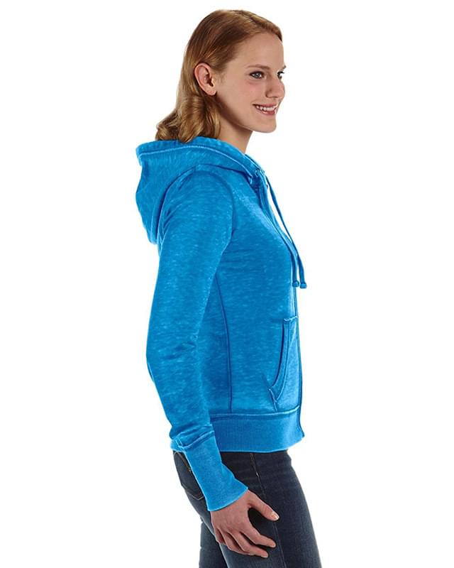Ladies' Zen Full-Zip Fleece Hooded Sweatshirt