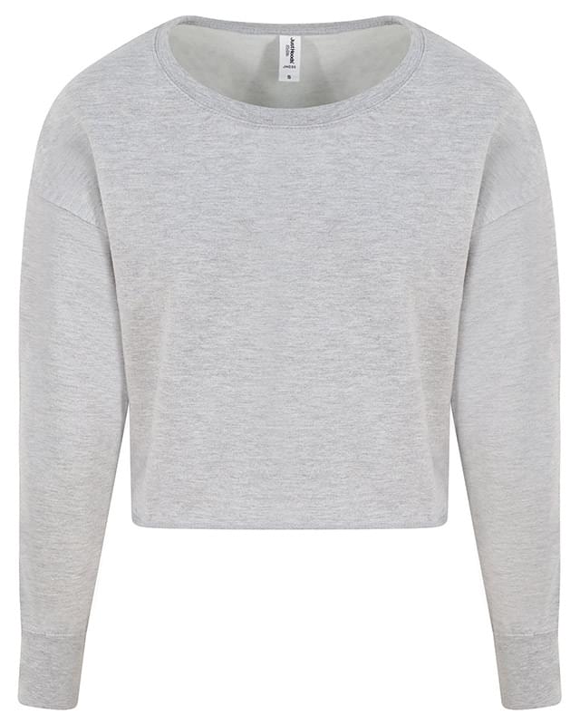 Ladies' Cropped Pullover Sweatshirt