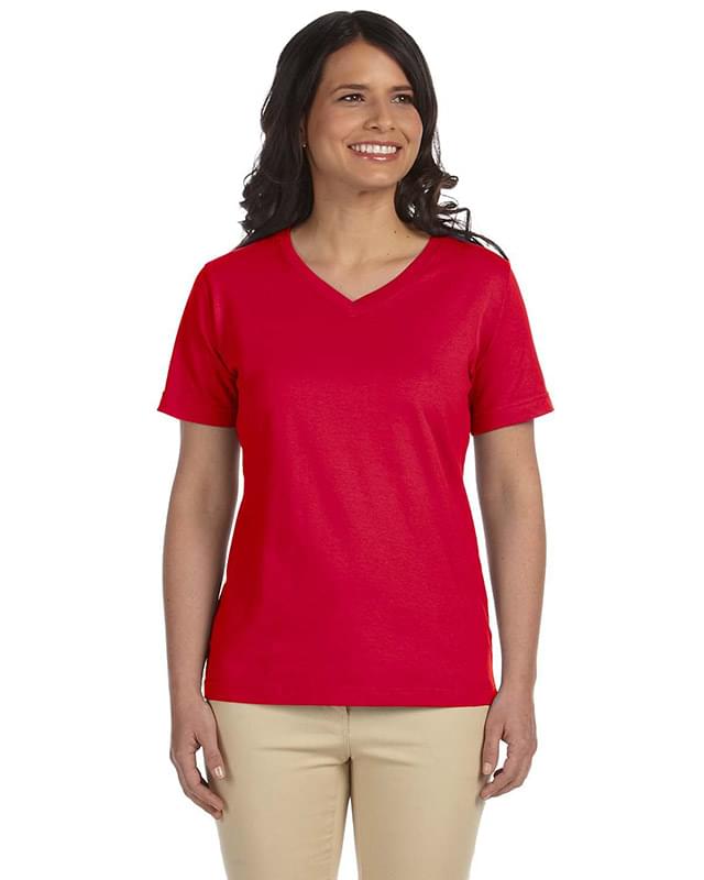 Ladies' Premium Jersey V-Neck T-Shirt