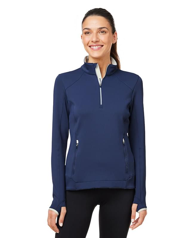 Ladies' Sofia Quarter-Zip Pullover