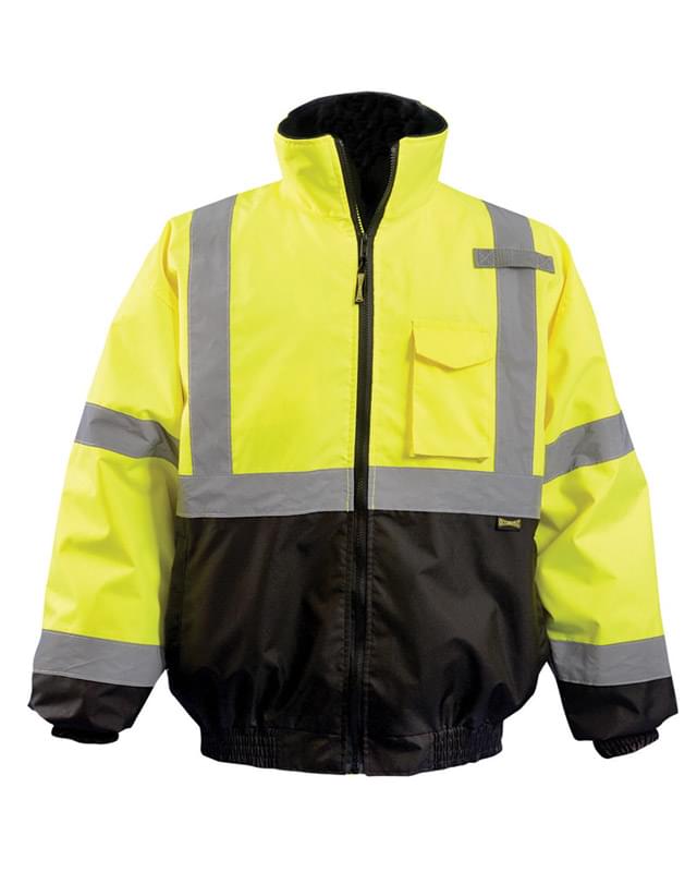 Men's Value Black Bottom 2-in-1 Bomber Jacket