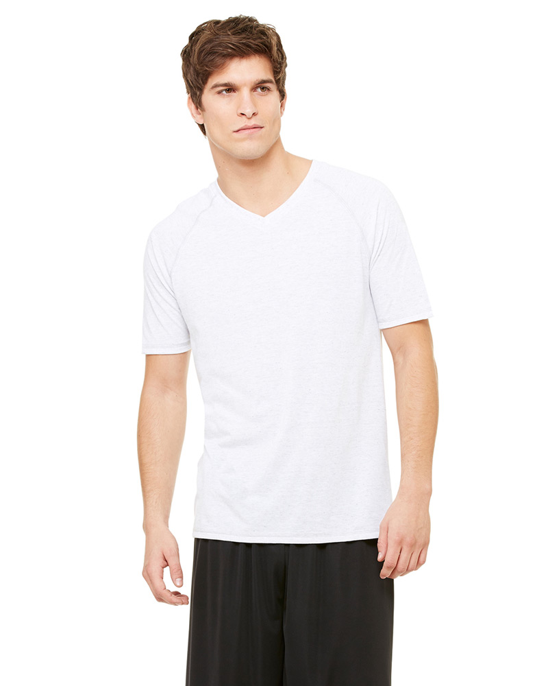 Men's Performance Triblend Short-Sleeve V-Neck T-Shirt