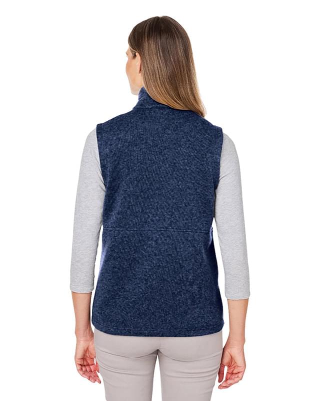 Ladies' Dropline Sweater Fleece Vest