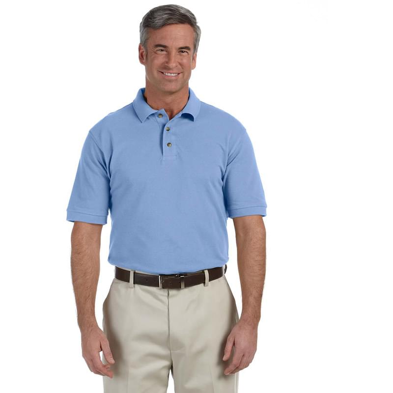Men's 6 oz. Ringspun Cotton Piqu Short-Sleeve Polo Men's 6 oz. Ringspun Cotton Piqu Short-Sleeve Polo