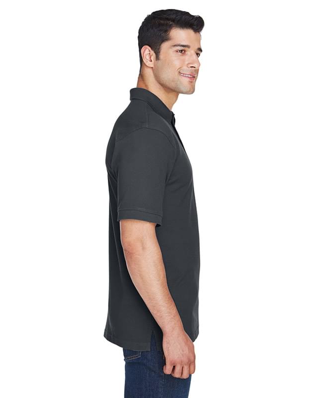 Men's Tall 6 oz. Ringspun Cotton Piqu Short-Sleeve Polo