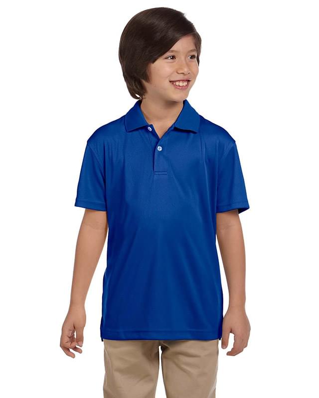 Youth Double Mesh Polo