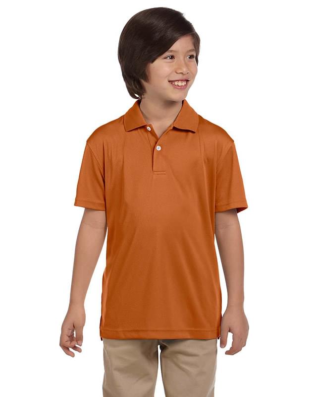 Youth Double Mesh Polo