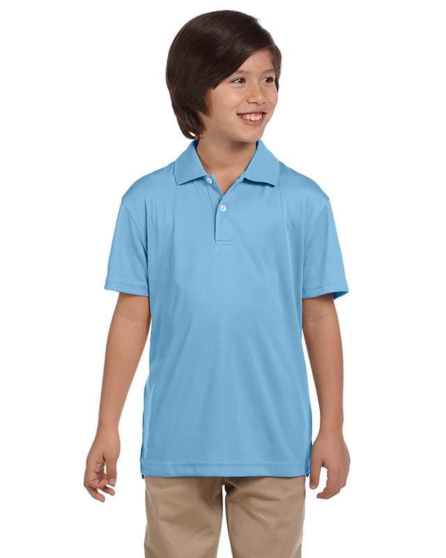 Youth Double Mesh Polo