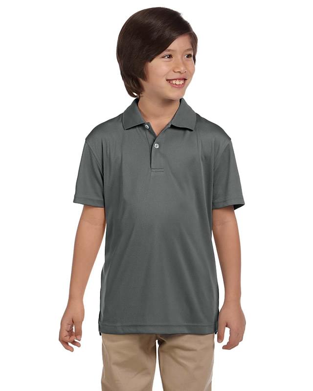 Youth Double Mesh Polo