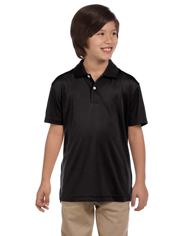 Youth Double Mesh Polo