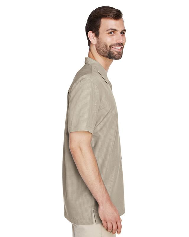 Men's Barbados Textured CampShirt