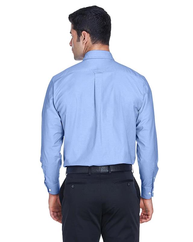 Men's Long-Sleeve Oxford with Stain-Release
