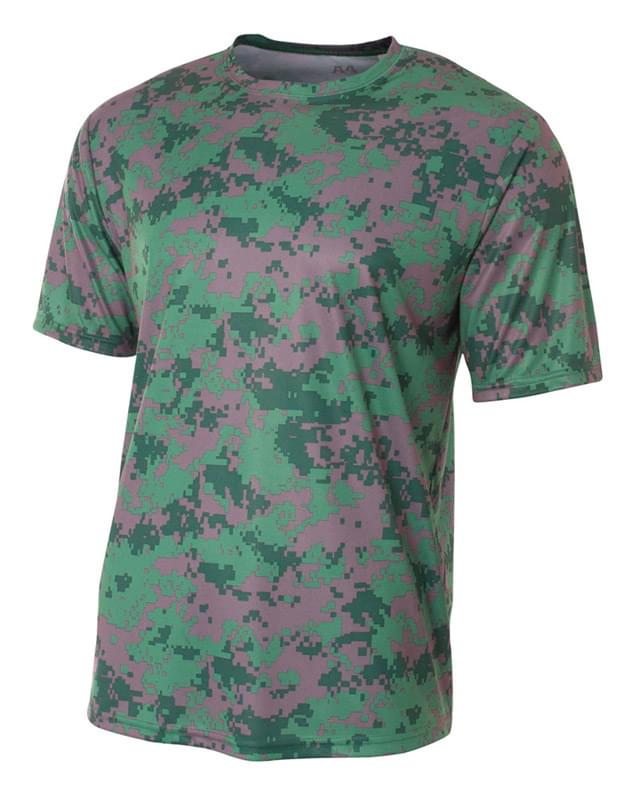 Men's Camo Performance Crew T-Shirt