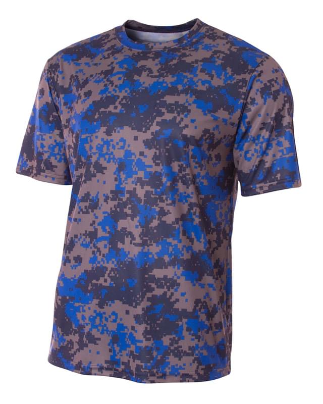 Men's Camo Performance Crew T-Shirt