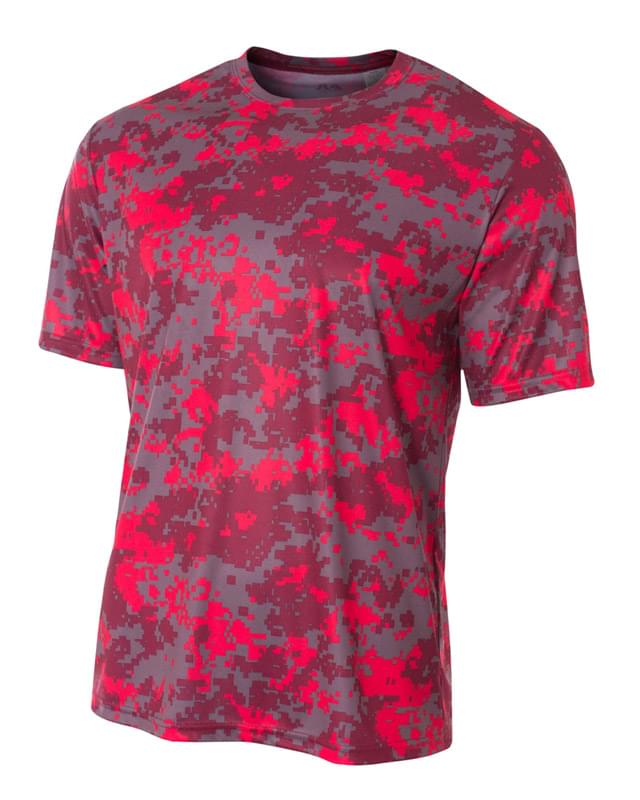 Men's Camo Performance Crew T-Shirt