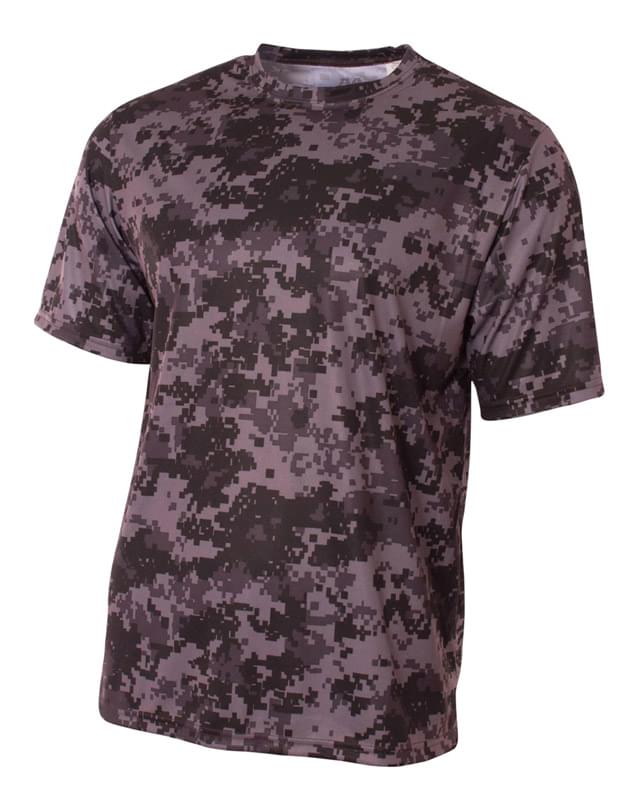 Men's Camo Performance Crew T-Shirt