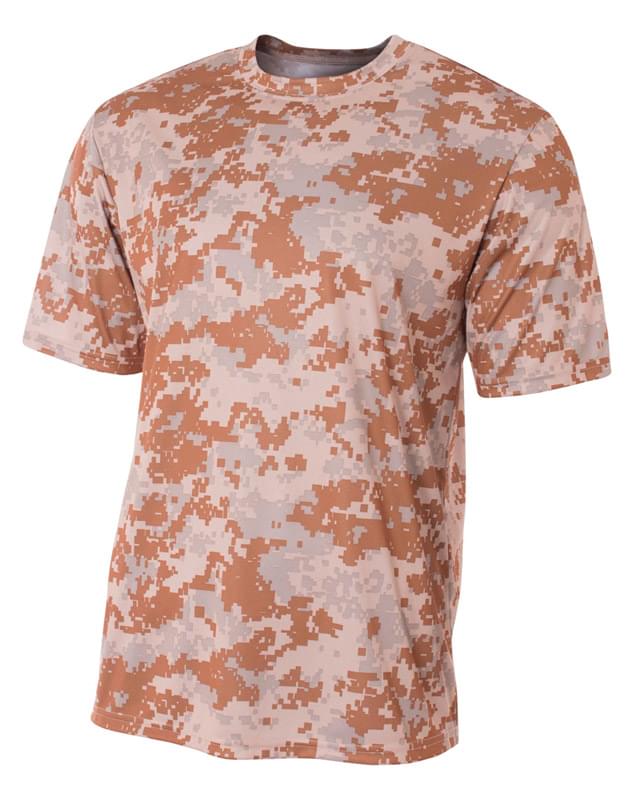 Men's Camo Performance Crew T-Shirt