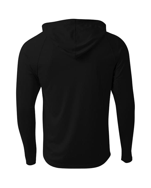 Men's Cooling Performance Long-Sleeve Hooded T-shirt
