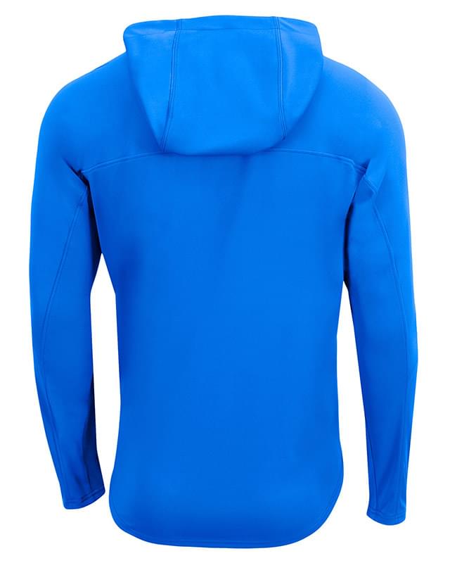 Unisex Airflex Long-Sleeve Scuba Neck Hooded T-Shirt