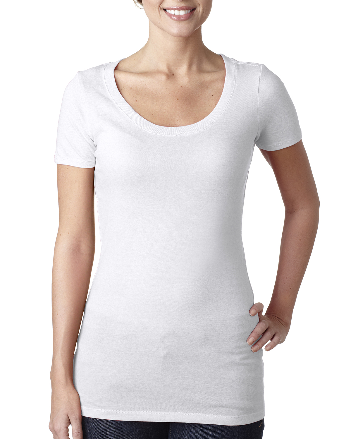 Ladies' Scoop Neck Tee