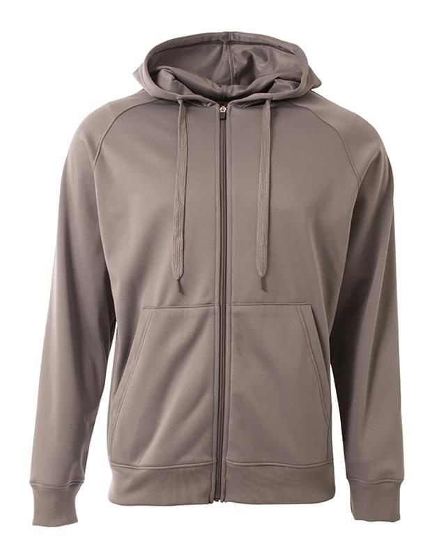 Men's Agility Full-Zip Tech Fleece Hooded Sweatshirt Men's Agility Full-Zip Tech Fleece Hooded Sweatshirt