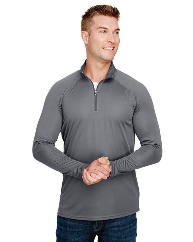Adult Daily Polyester Quarter-Zip