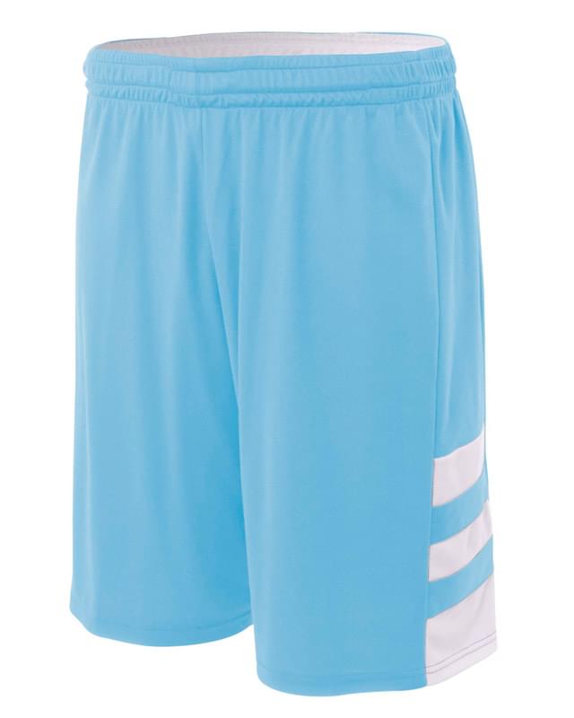Adult 10" Inseam Reversible Speedway Shorts