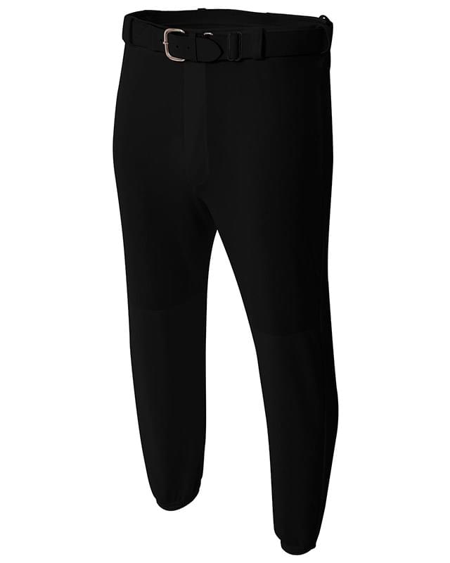 Adult Double Play Polyester Baseball Pant with Elastic Waist and Belt Loops