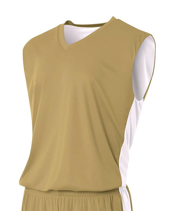 Youth Reversible Moisture Management Muscle Shirt