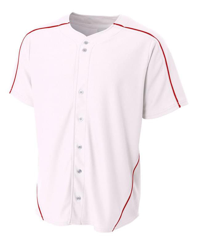 Youth Warp Knit Baseball Jersey