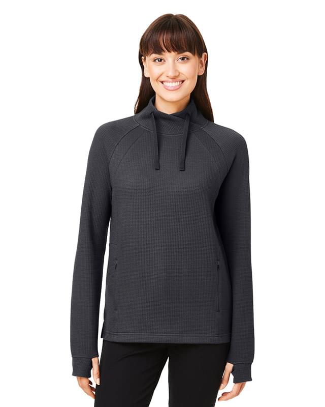 Ladies' Rhythm Waffle Pullover