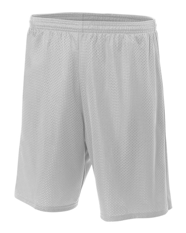 Adult 9" Inseam Utility Mesh Short