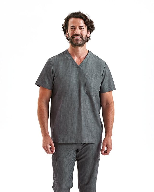 Men's Limitless V-Neck Stretch Scrub Top